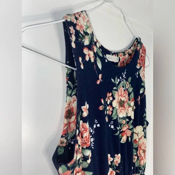 3 for $15! | Women’s Tall M | REB & J. | Sleeveless Maxi Dress | floral - Picture 7 of 13